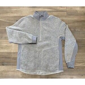 Lululemon Tundra Trek Mens L 1/2 Zip Wool Fleece Sherpa Pullover Jacket